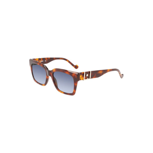 Brown Acetate Women Sunglasses