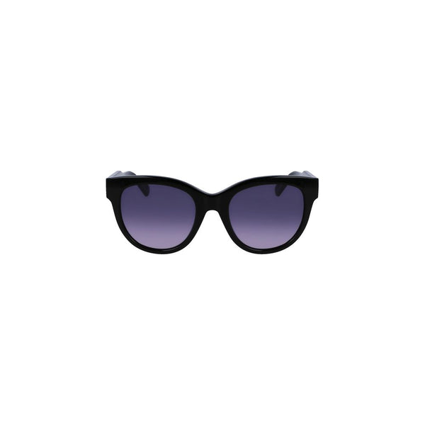 Black Acetate Women Sunglasses