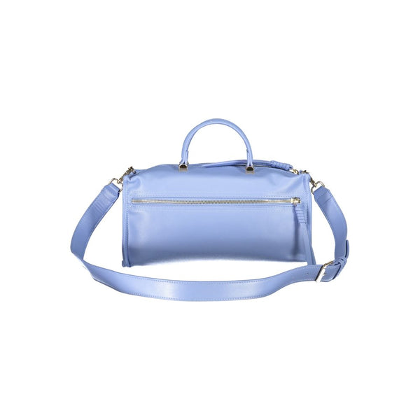 Blue Polyethylene Handbag