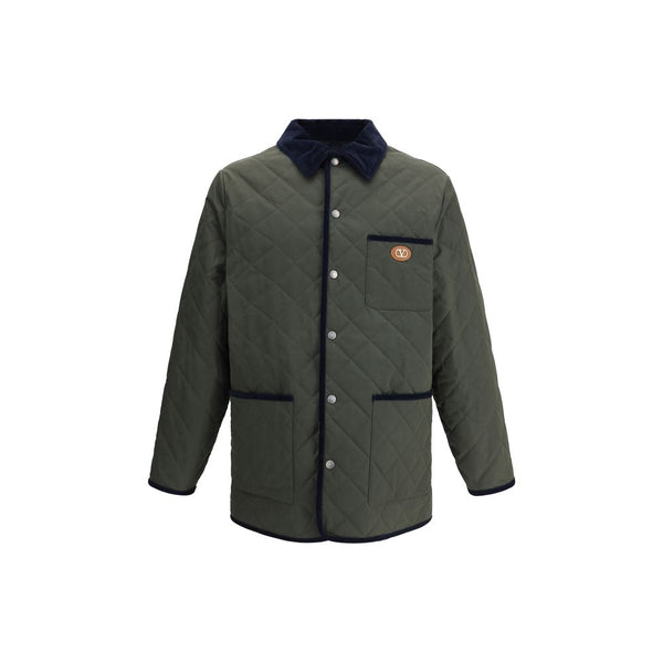 Green Polyamide Coat