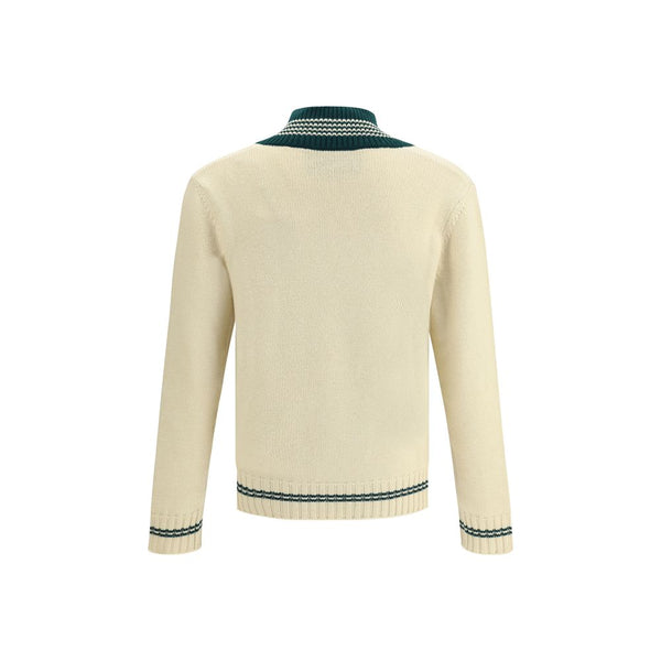 Cream Wool Sweatshirt