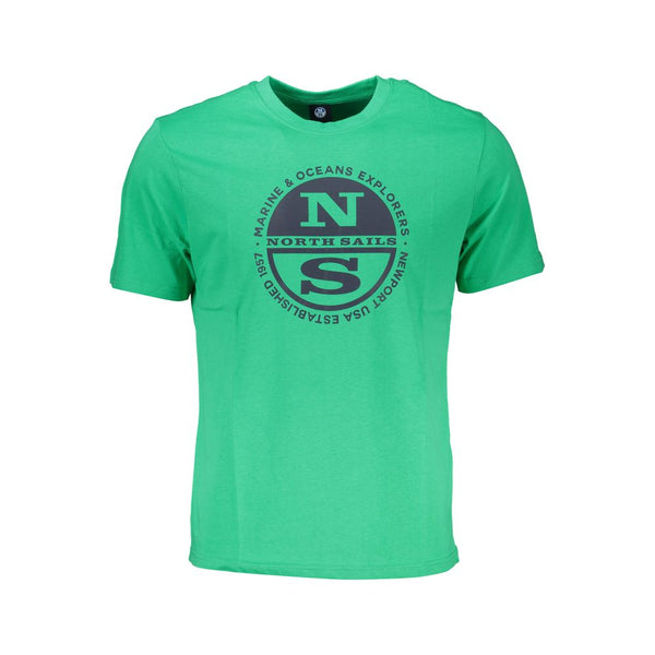 Green Cotton T-Shirt