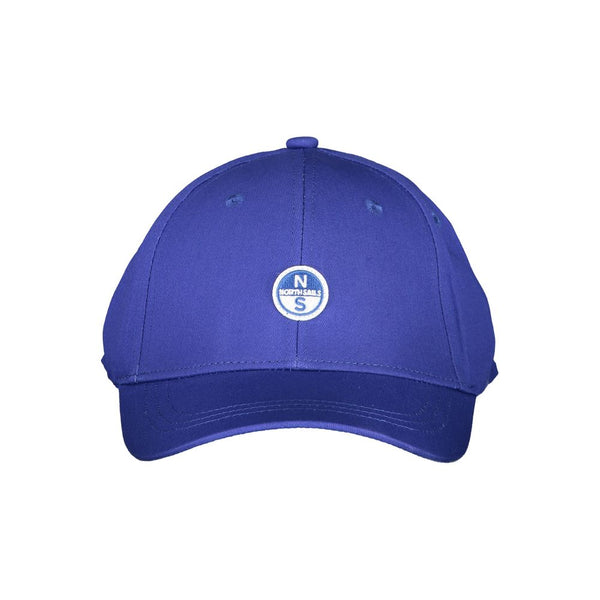Blue Cotton Men Cap