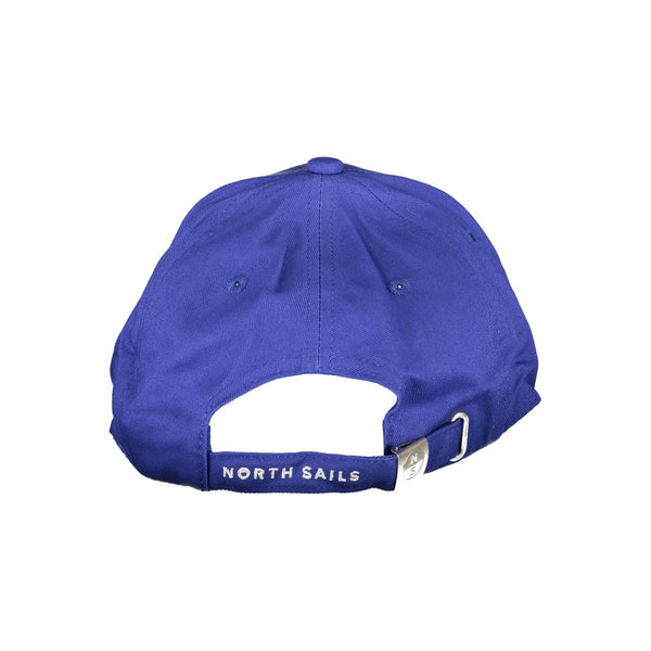 Blue Cotton Men Cap