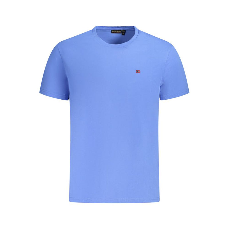 Blue Cotton T-Shirt