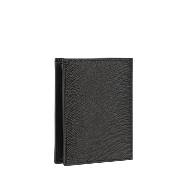 Black Calf Leather Bos Taurus Wallet