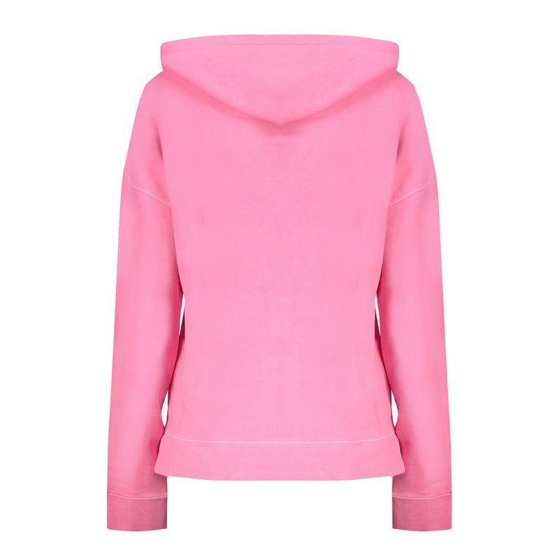 Pink Cotton Women Sweater