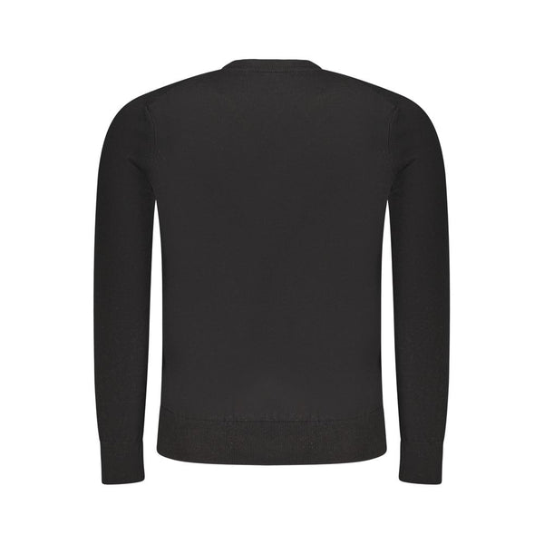 Black Cotton Sweater