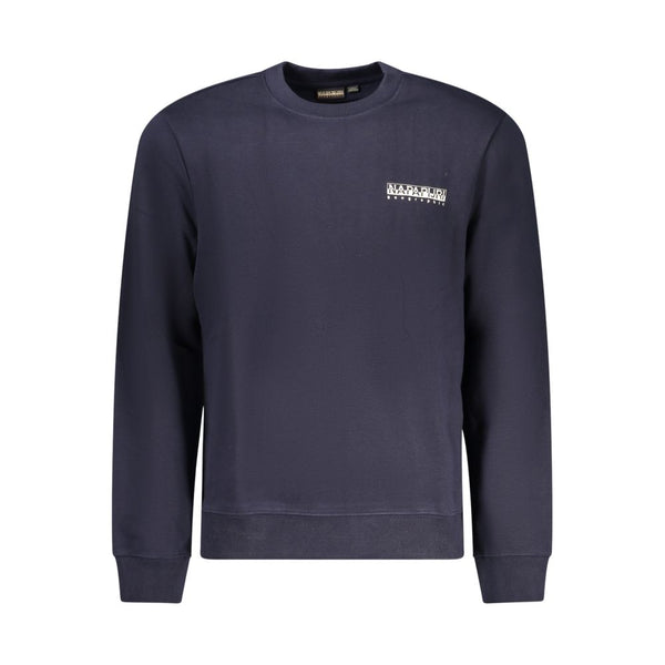 Blue Cotton Sweatshirt