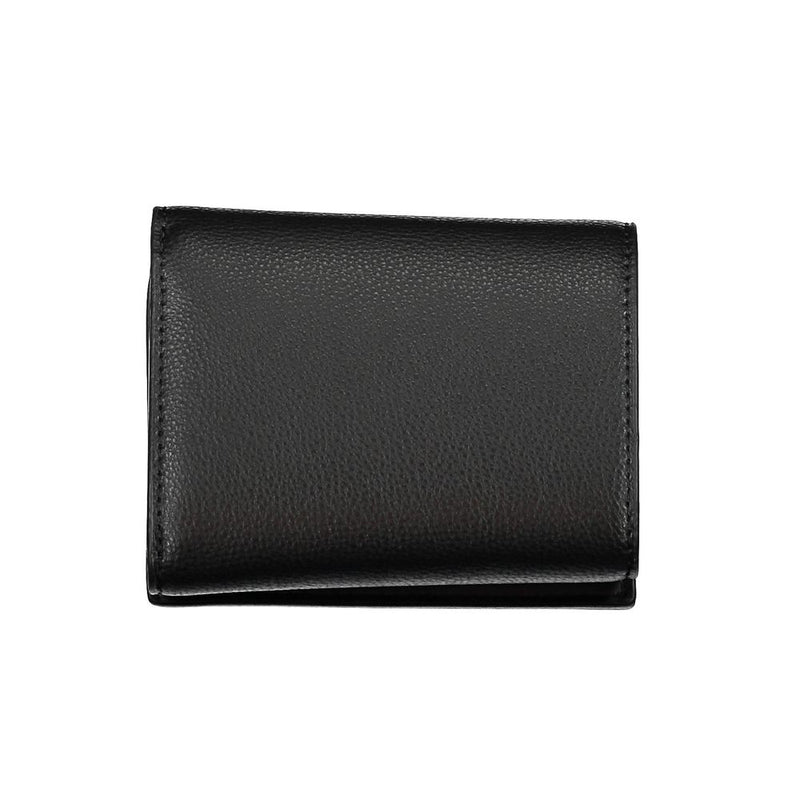 Black Polyethylene Women Wallet