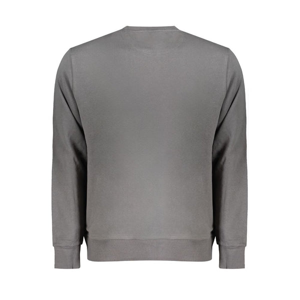 Gray Cotton Men Sweater