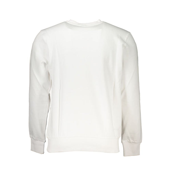 White Cotton Men Sweater