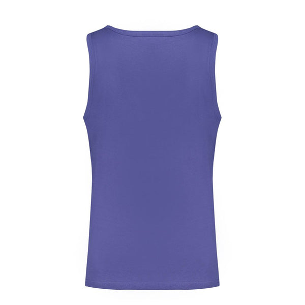 Blue Cotton Men Shirt