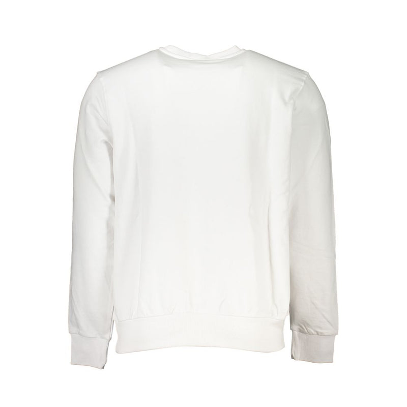 White Cotton Men Sweater