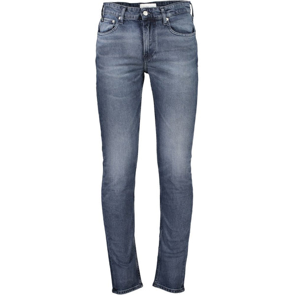 Blue Cotton Men Jeans
