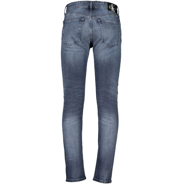 Blue Cotton Men Jeans
