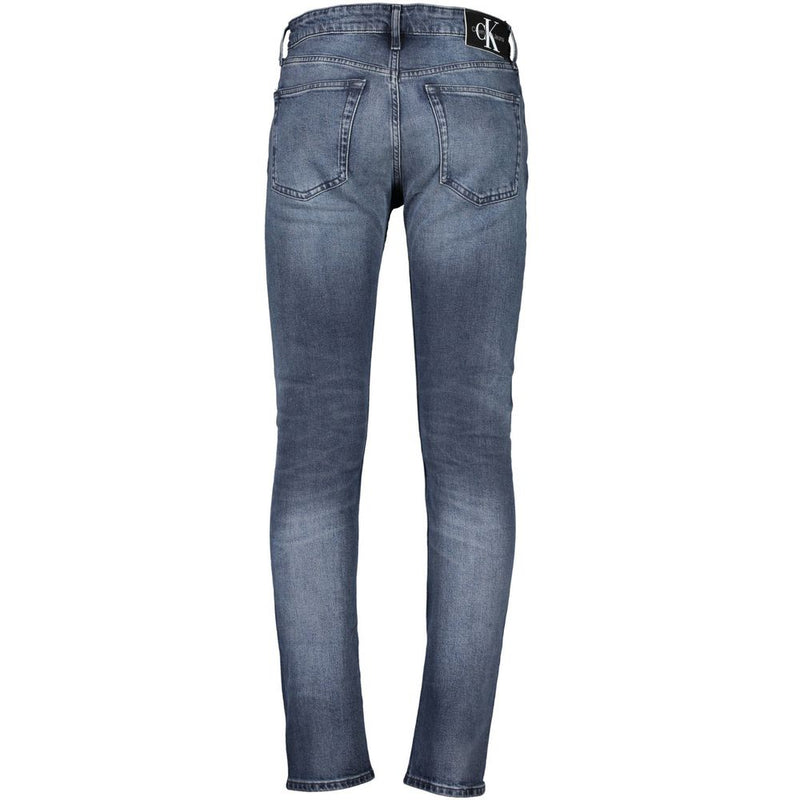 Blue Cotton Men Jeans