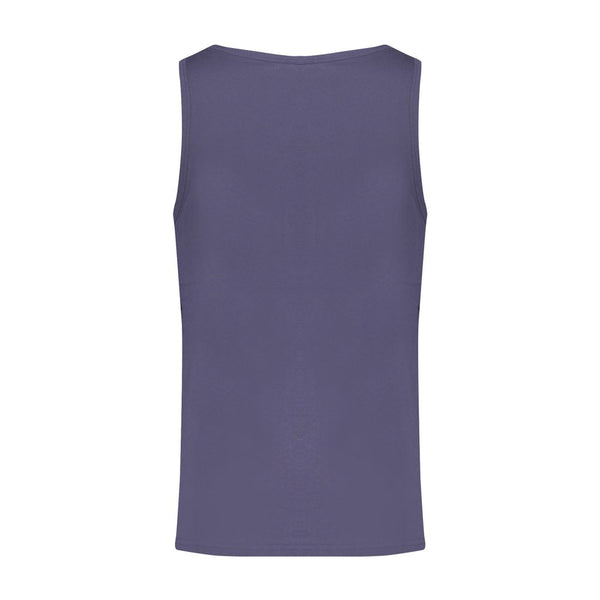 Blue Cotton Men Shirt