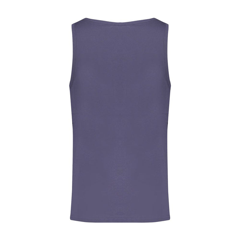 Blue Cotton Men Shirt