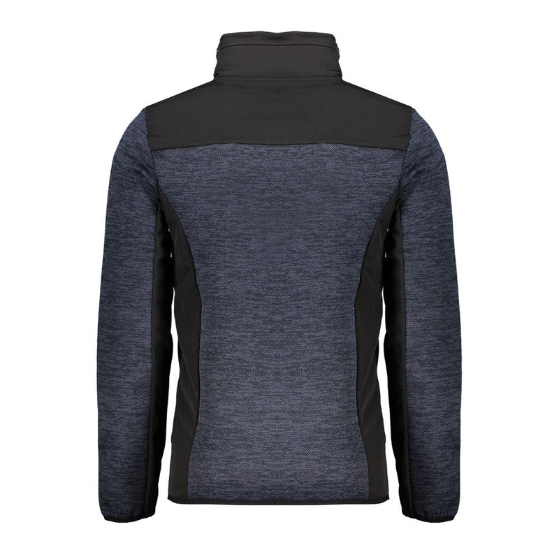 Blue Polyester Men's Sports Jacket