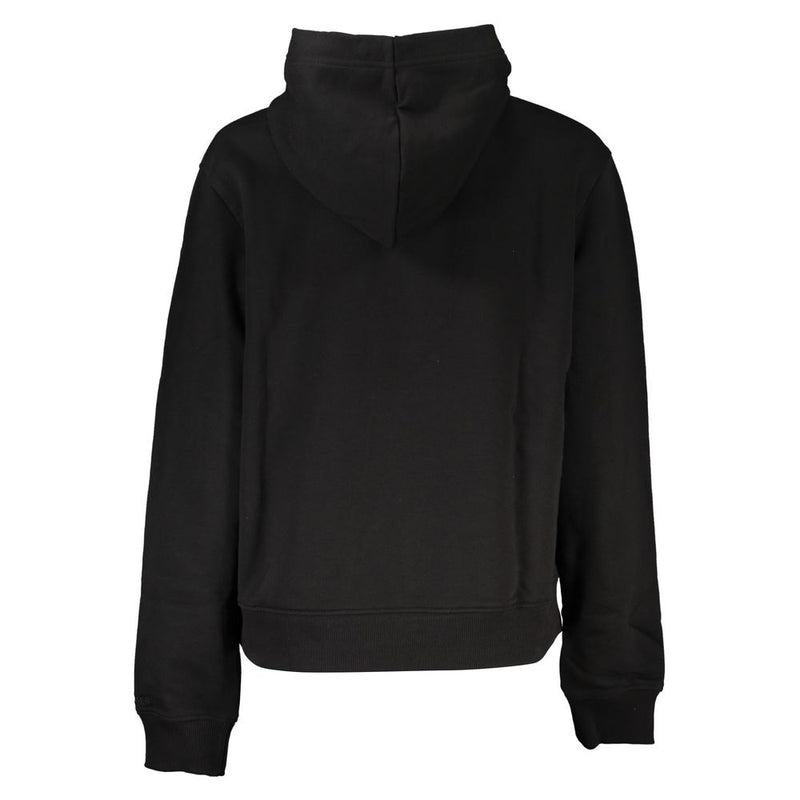 Black Cotton Women Sweater