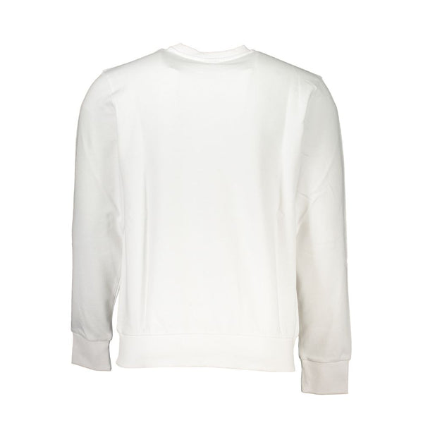 White Cotton Men Sweater
