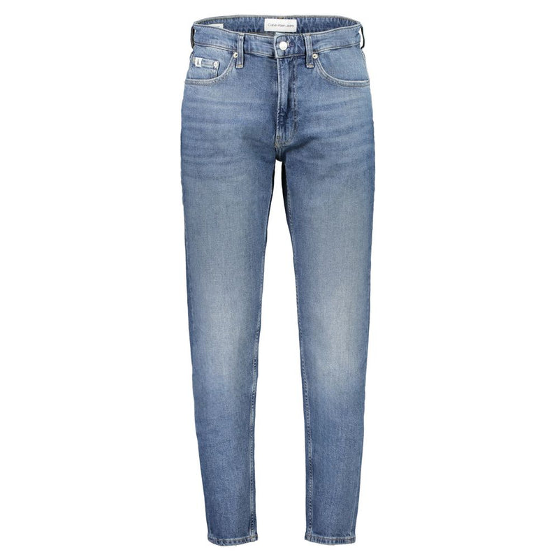 Blue Cotton Men Jeans