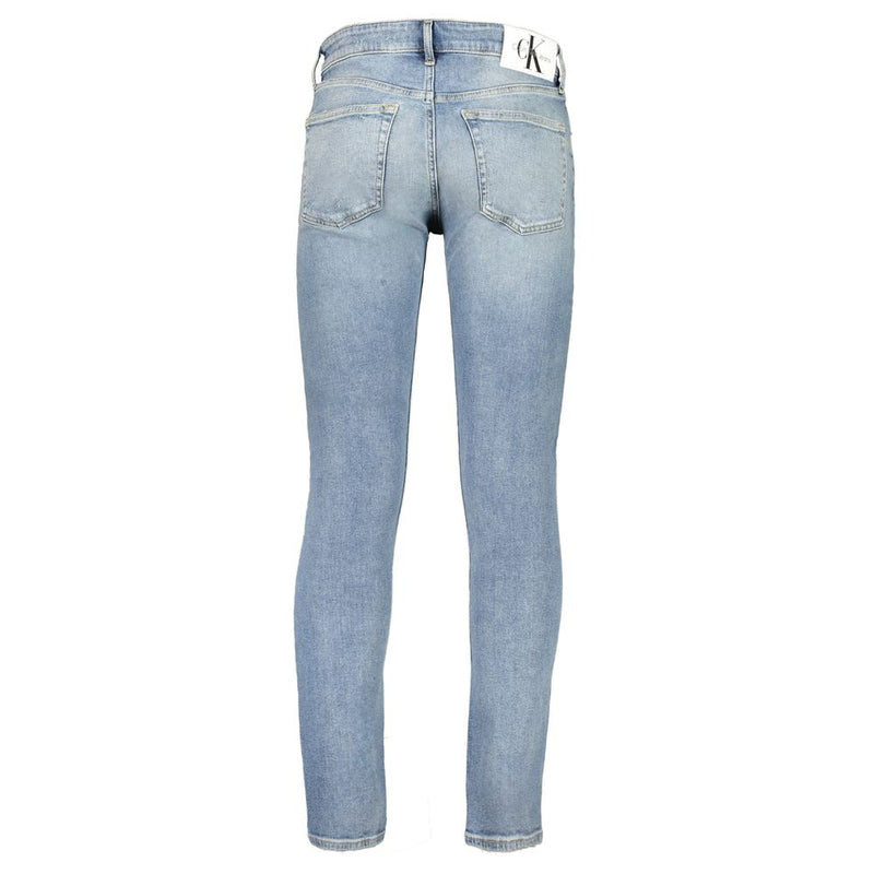Blue Cotton Men Jeans