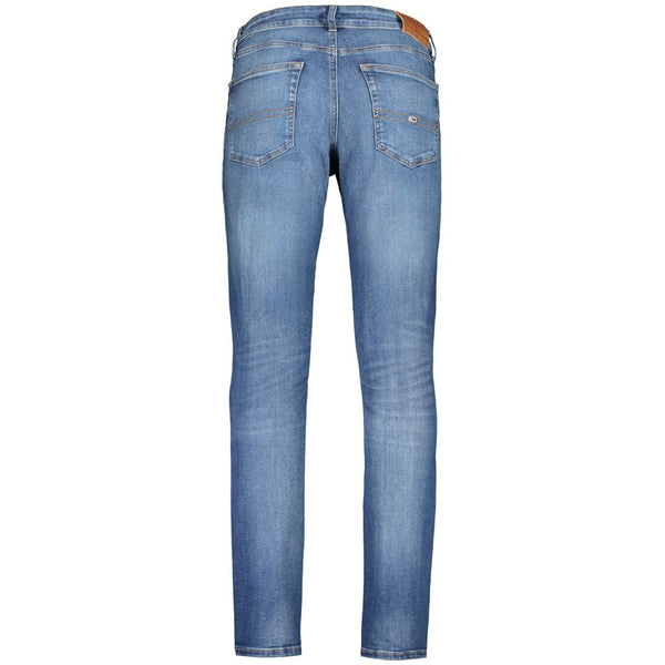 Blue Cotton Men Jeans