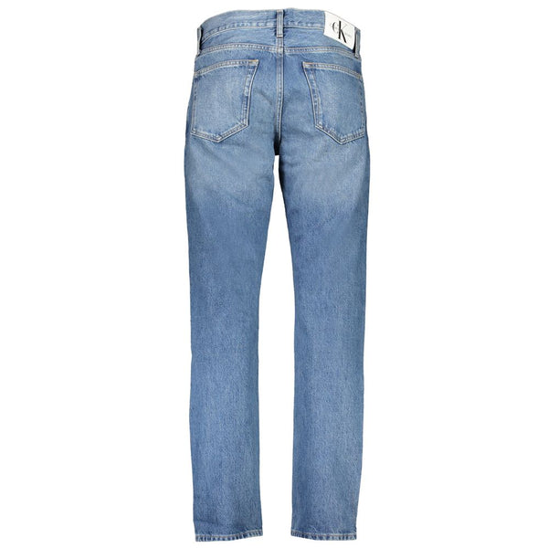 Blue Cotton Men Jeans
