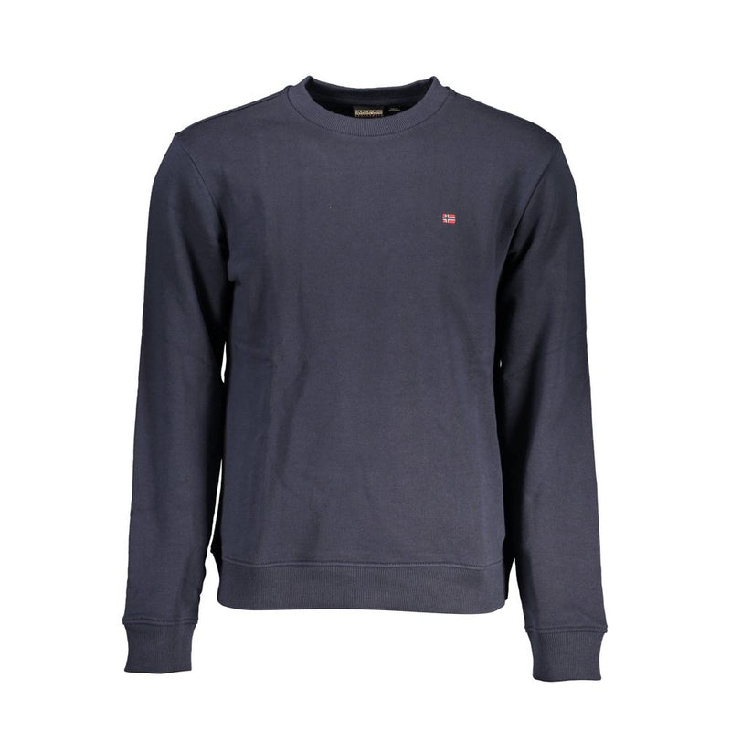Blue Cotton Sweatshirt