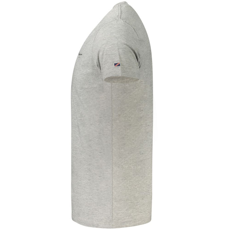 Brown Cotton Men T-Shirt