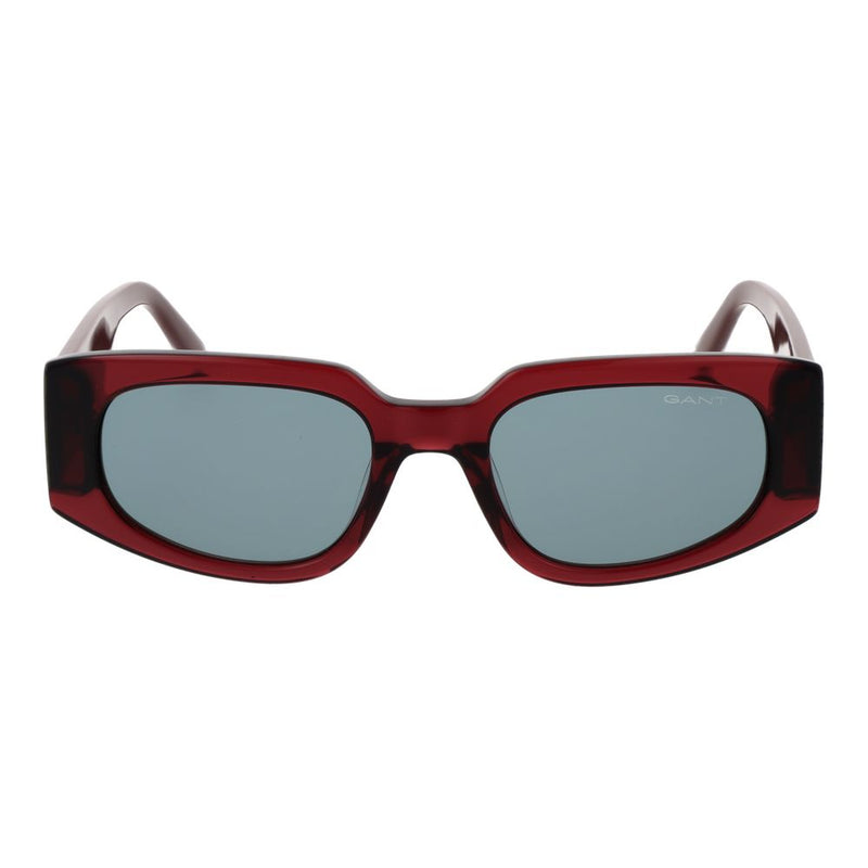 Burgundy Acetate Sunglasses