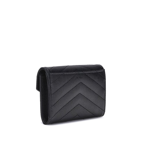 Black Calf Leather Bos Taurus Wallet