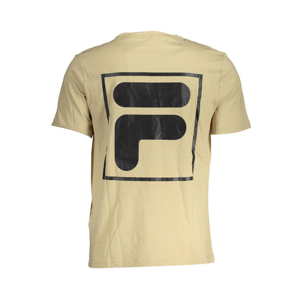 Beige Cotton T-Shirt