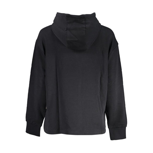Black Cotton Women Sweater