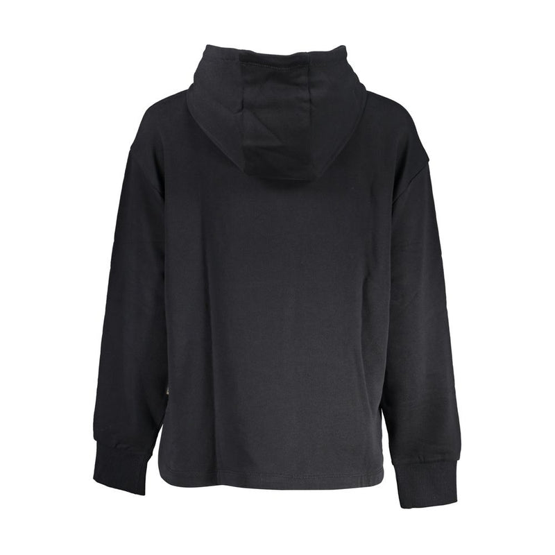 Black Cotton Women Sweater