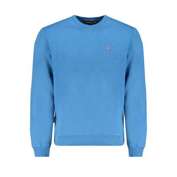 Blue Cotton Sweatshirt