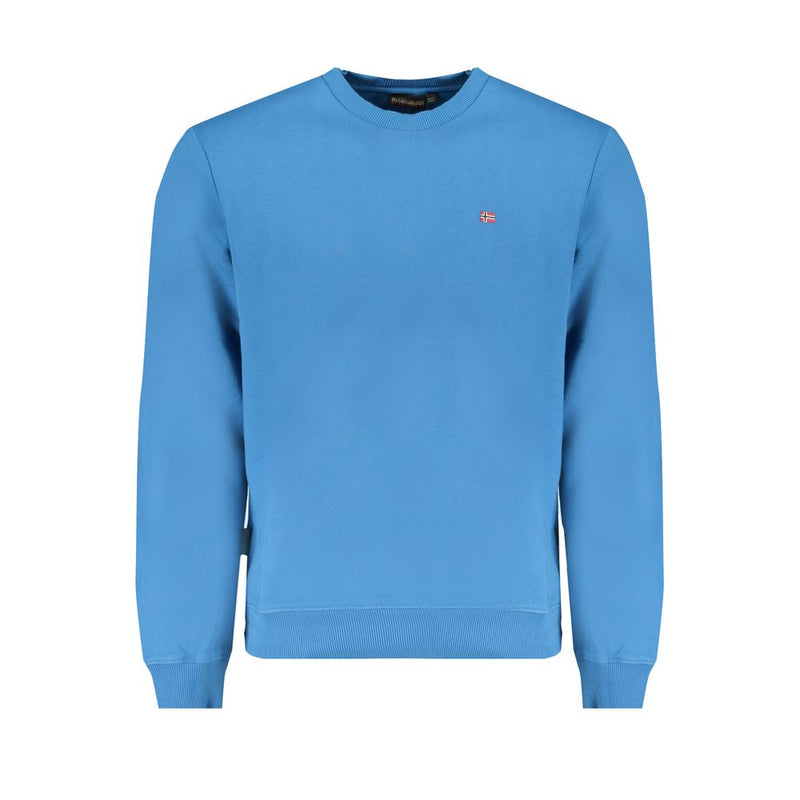 Blue Cotton Sweatshirt