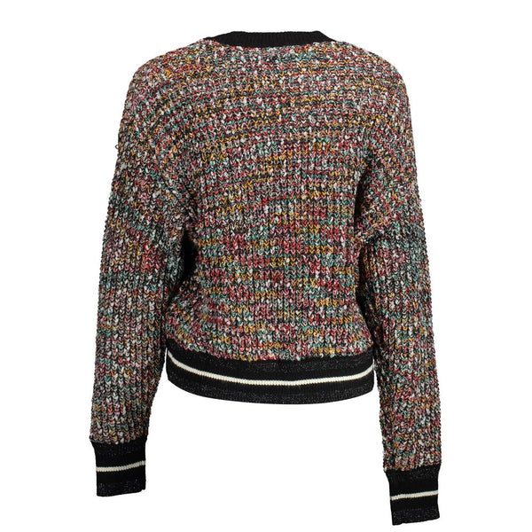 Black Polyester Sweater