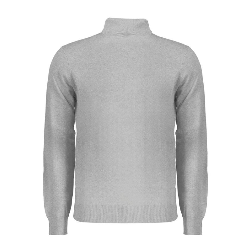 Gray Polyester Sweater