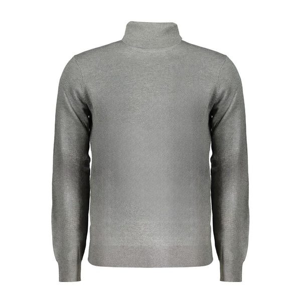 Gray Polyester Sweater