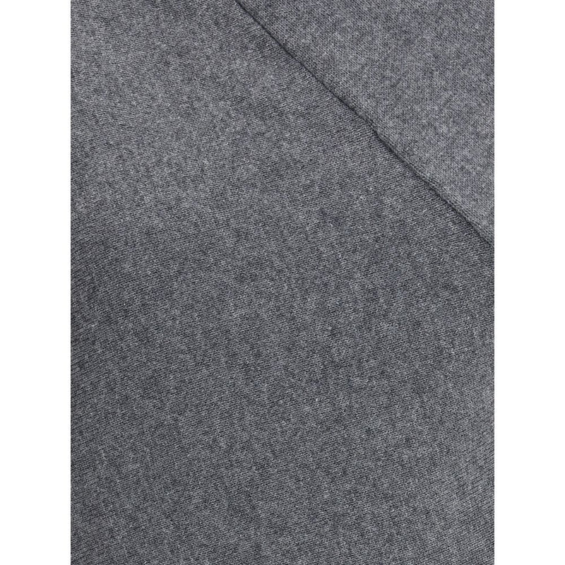 Gray Cashmere Turtleneck