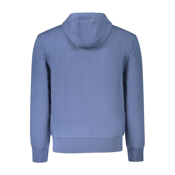 Blue Cotton Men Sweater