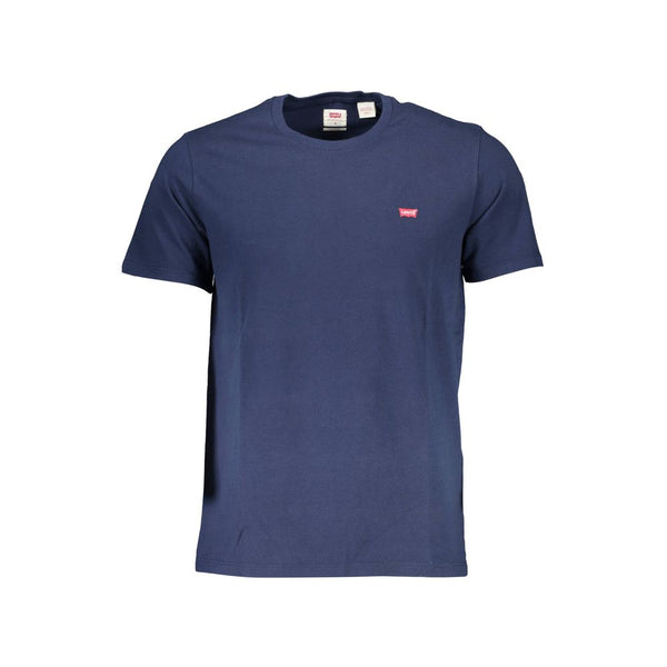 Blue Cotton T-Shirt