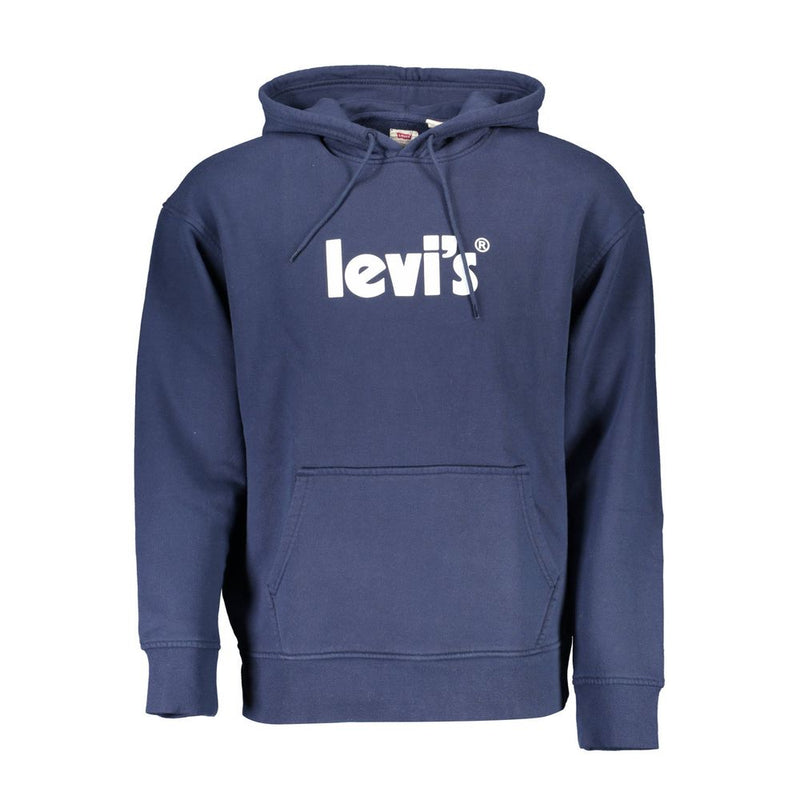 Blue Cotton Sweatshirt