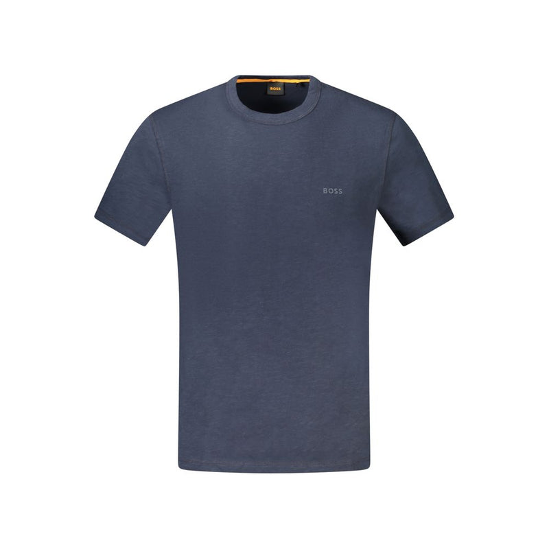 Blue Cotton T-Shirt