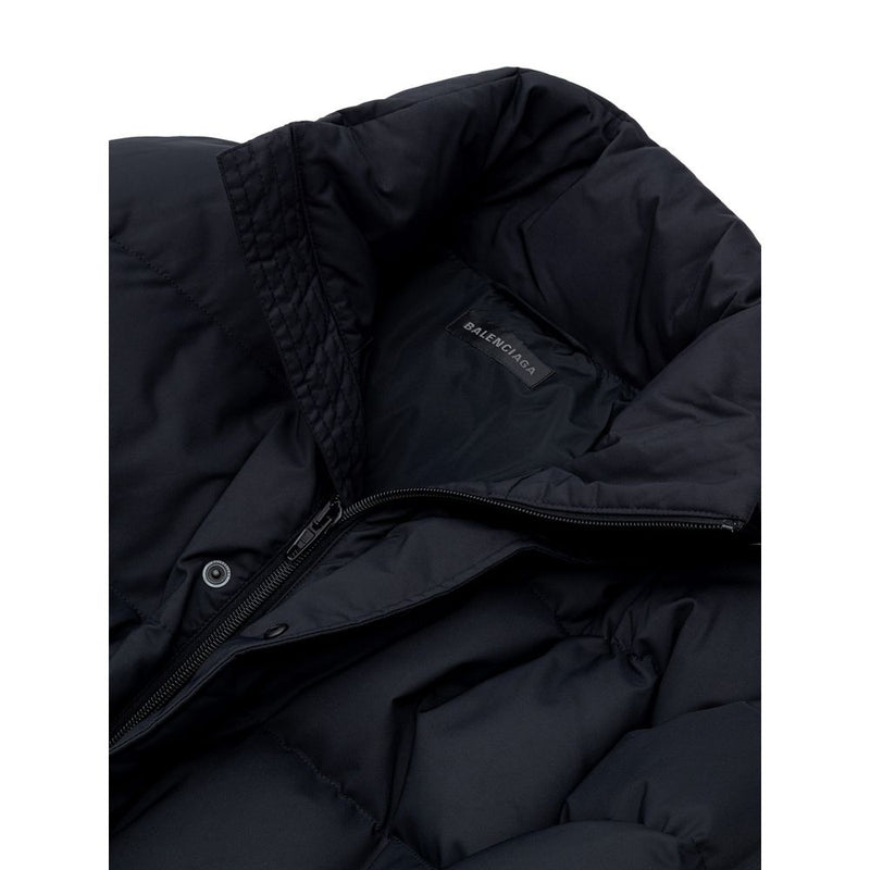 Black Polyamide Jackets & Coat