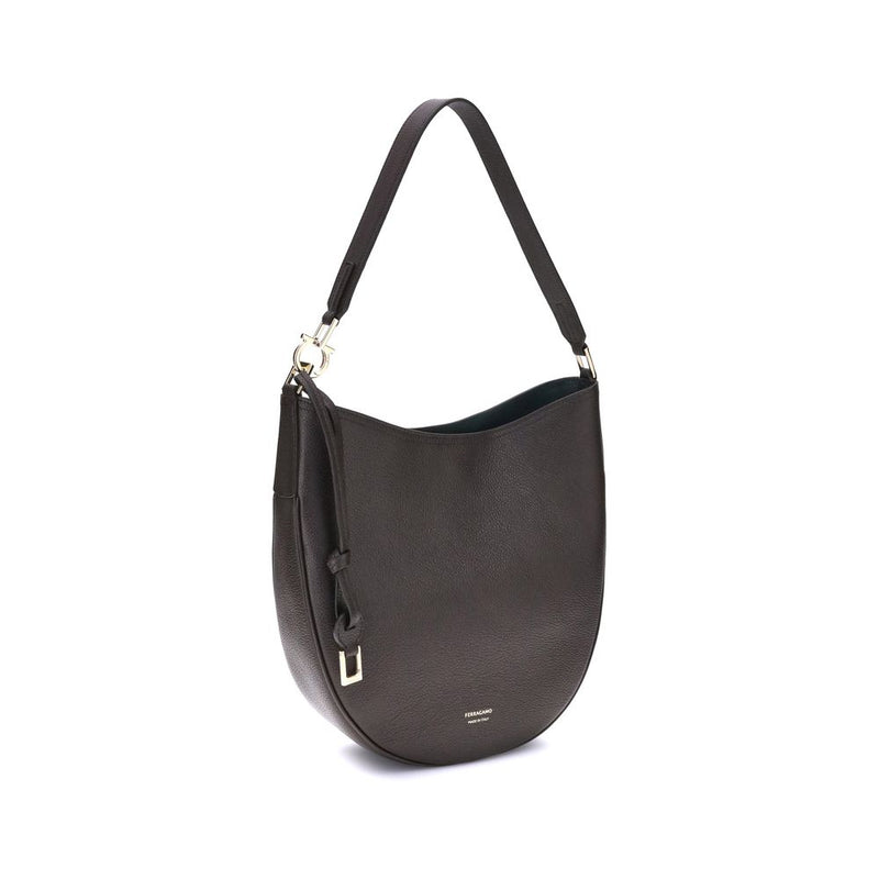 Brown Calf Leather Bos Taurus Shoulder Bag