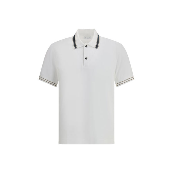 White Cotton Polo Shirt